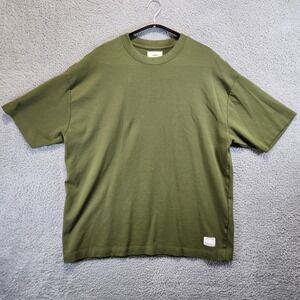 Reserved Supply Oversized Olive Green Mens T Shirt XL Everyday Wear Minimalist